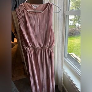 BB DAKOTA pink Maxi sleeveless dress